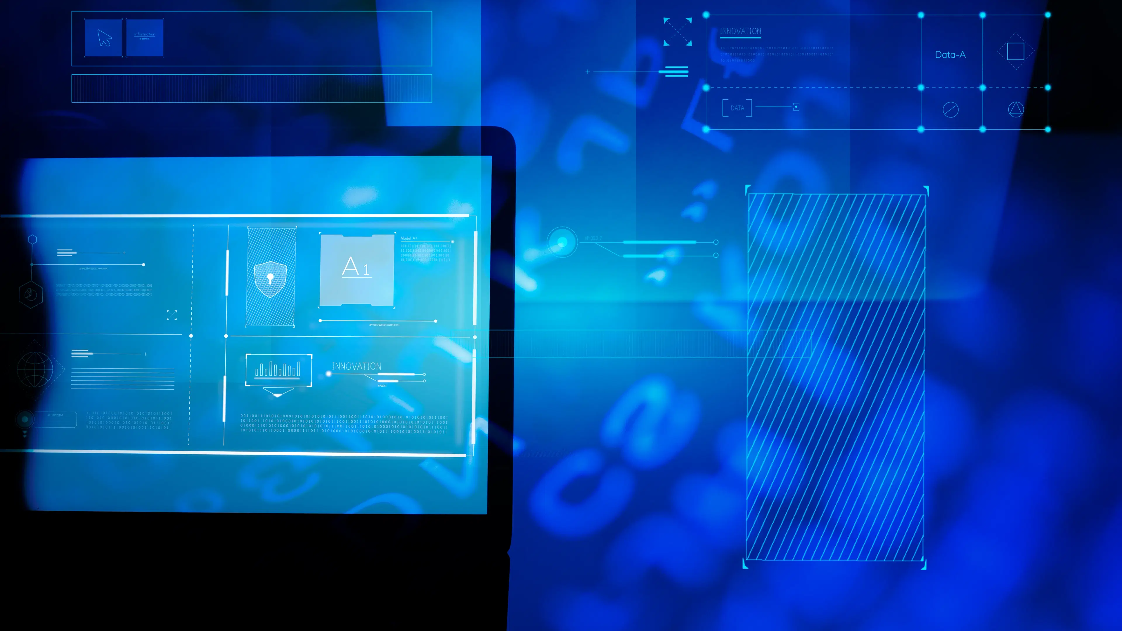 Novrupt team collaborating in a modern tech environment