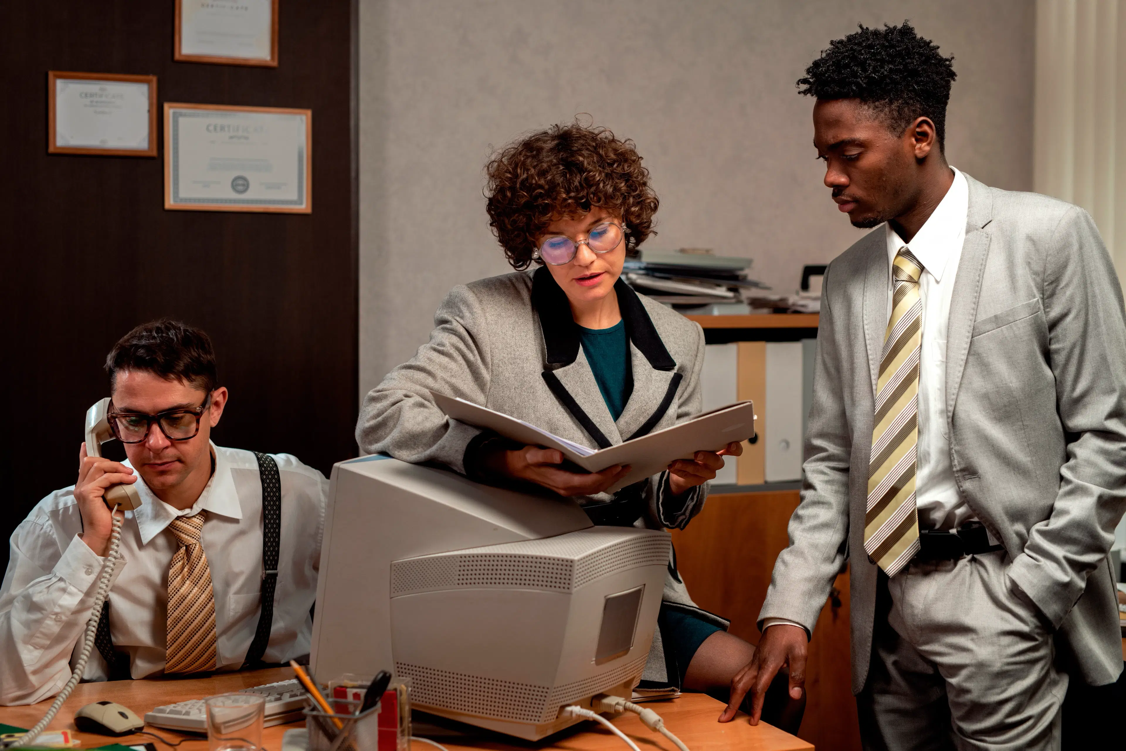 Professional business person in modern office